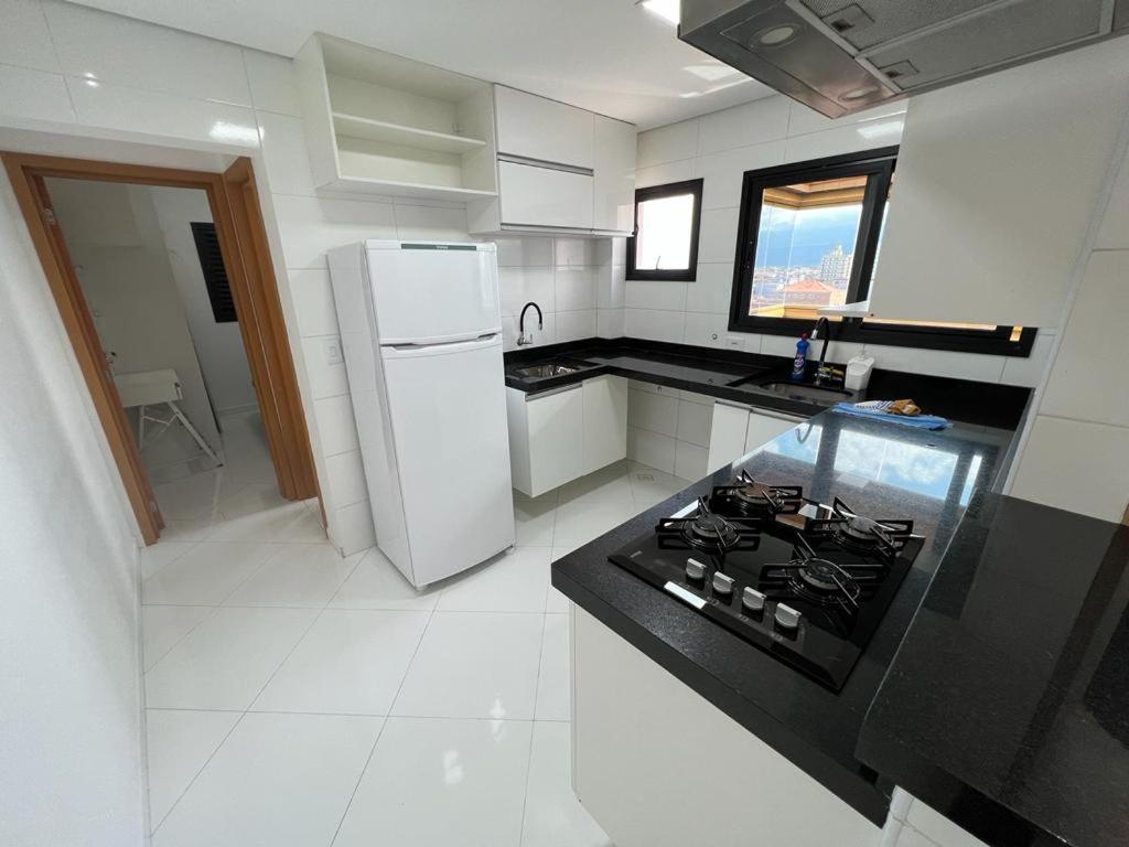 Apartamento 01 Dorm. Impecavel Praia Grande - Tupi Daire Dış mekan fotoğraf